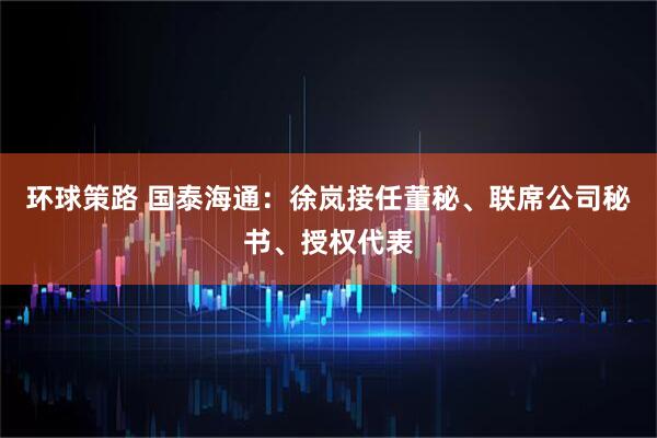 环球策路 国泰海通：徐岚接任董秘、联席公司秘书、授权代表